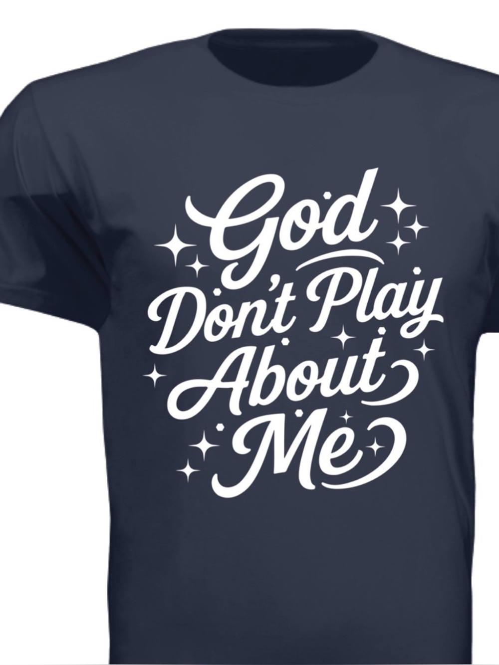 Gildan Inspirational Blue Men's T-Shirt